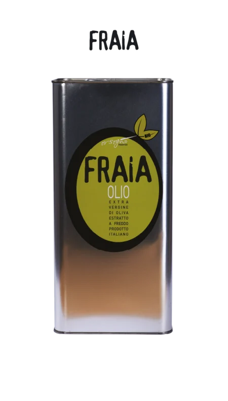 FRAIA Olio extravergine di oliva 5L biologico