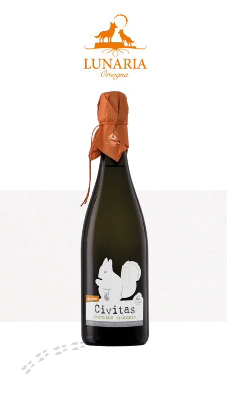 LUNARIA SPUMANTE Civitas <br>pecorino <br>Brut