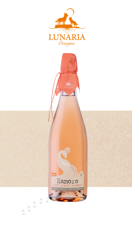 LUNARIA SPUMANTE Ramoro<br> pinot grigio<br> Brut