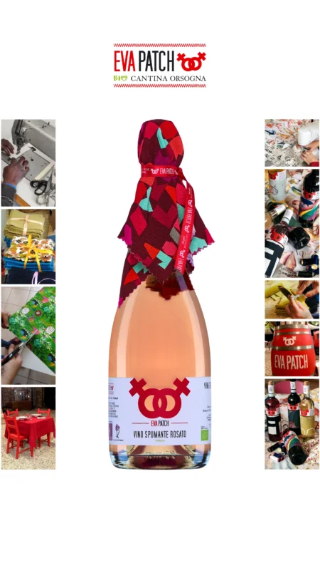 EVA PATCH <br>Vino Spumante Rosato <br> Extra Dry
