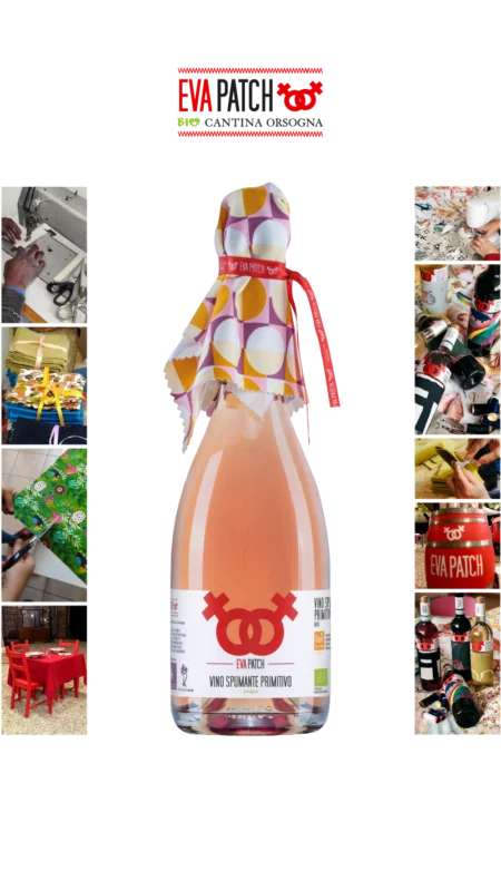 EVA PATCH <br>Vino Spumante Primitivo <br> Brut