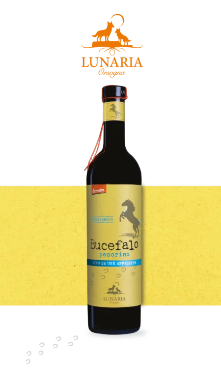LUNARIA BUCEFALO pecorino vino da uve appassite