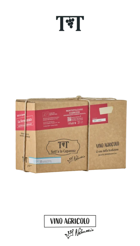 Sott'a la Capannə <br> Lu Fermentatə <br>Montepulciano D'Abruzzo DOP BIB 3L