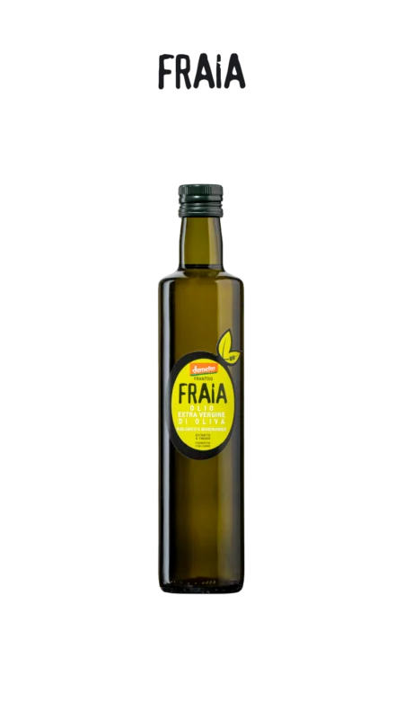 FRAIA Olio extravergine di oliva 500ml biologico e biodinamico