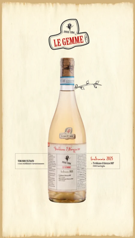 Spiritus Terrae - Le Gemme 2025<br> Trebbiano d'Abruzzo DOP